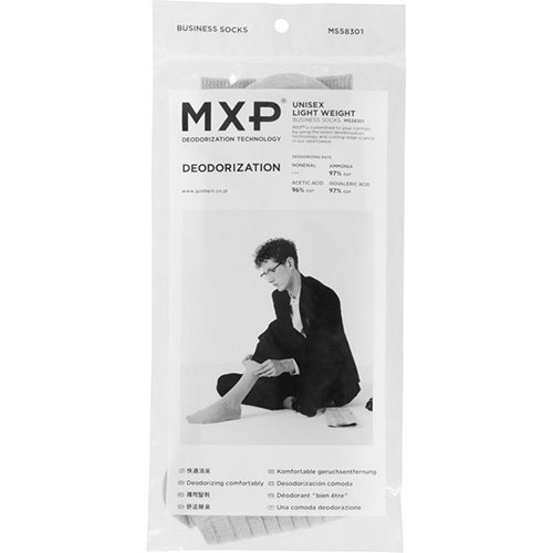 MXP デオドラントビジネスソックス